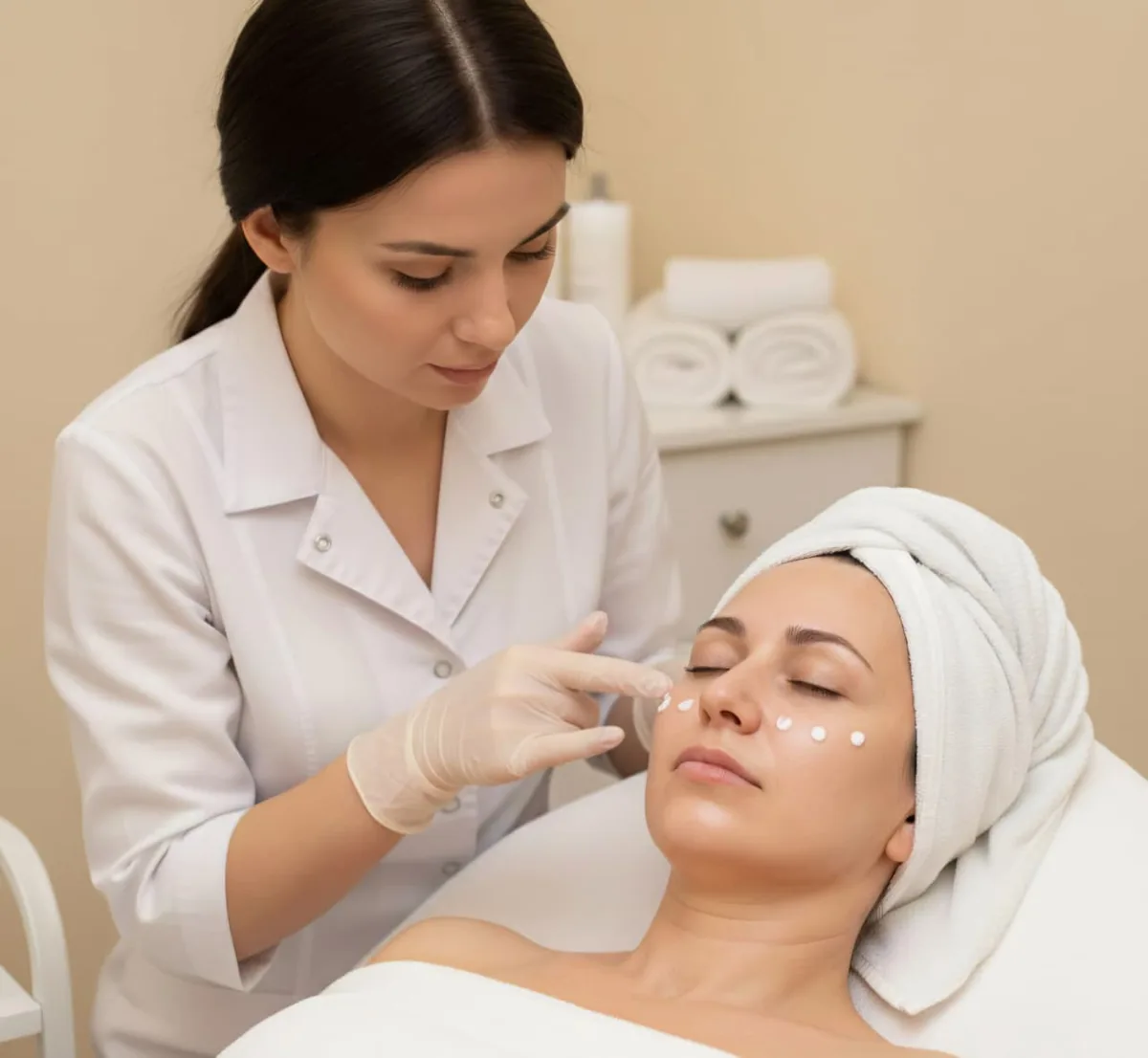 Masaje facial en Voshé